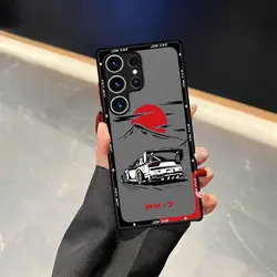 Japanese Drift Car Red Sun Phone Case Cover - Galaxy S20 FE (Mix01)