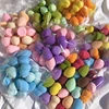 6/30/100Pcs Mini Makeup Sponge Soft Cute Face Beauty Egg Cosmetic Powder Puff for Foundation Cream Concealer Makeup Blender Tool 2