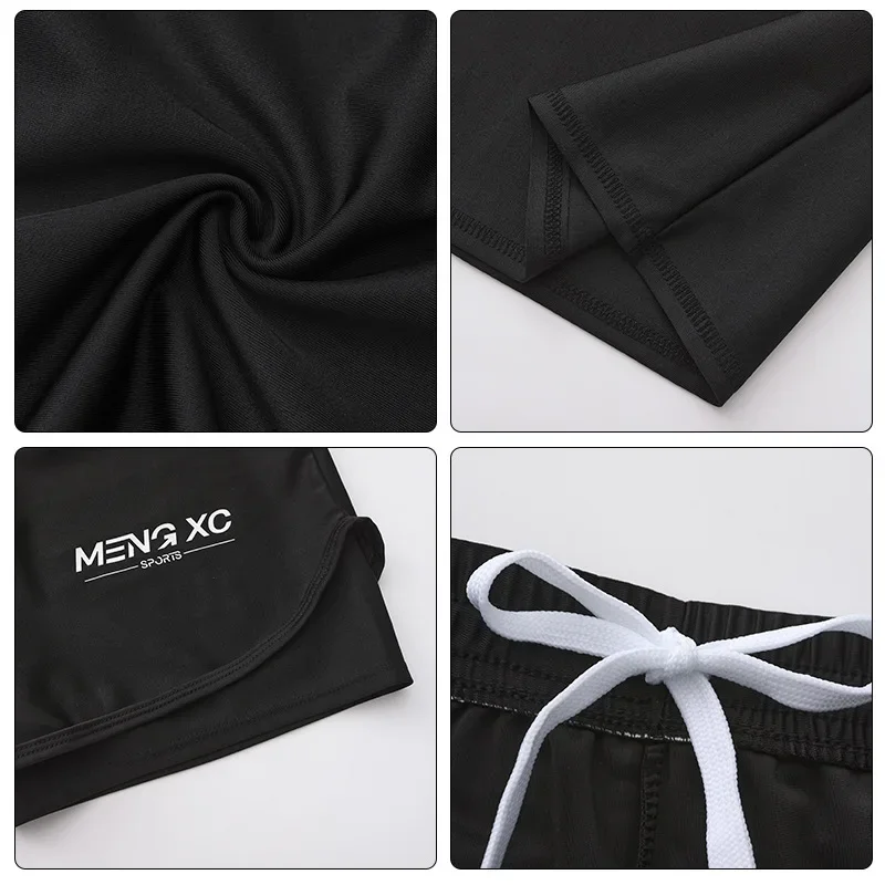 New Men's Swimsuit Anti-Embarrassment Top For Sunbathing And Swimming Full Set Chinese Made For Male Teens