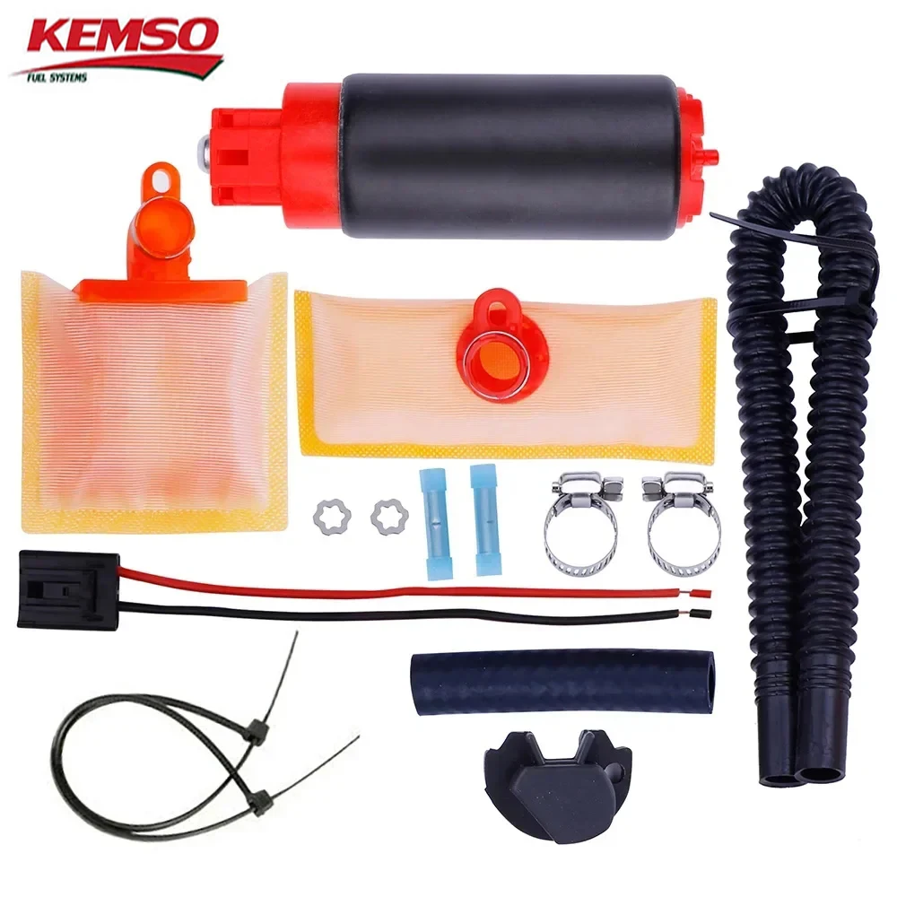 

Топливный насос KEMSO 340LPH E85, совместим с высоким расходом, Замена Walbro 255LPH GSS342, для Honda Civic Accord Elantra, Chevrolet Dodge