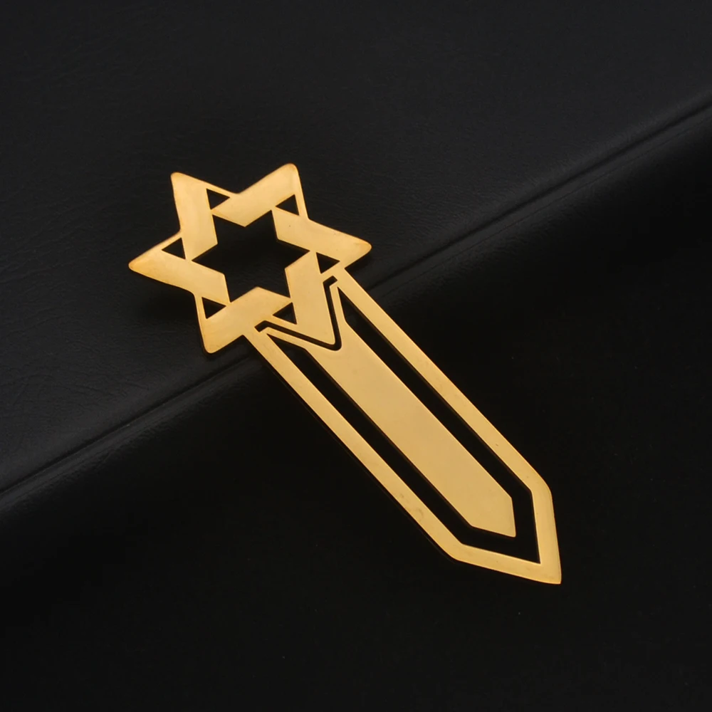 of new stainless steel bookmarks for teachers, students, David Star bookmarks, gifts for wedding guests, learning gift