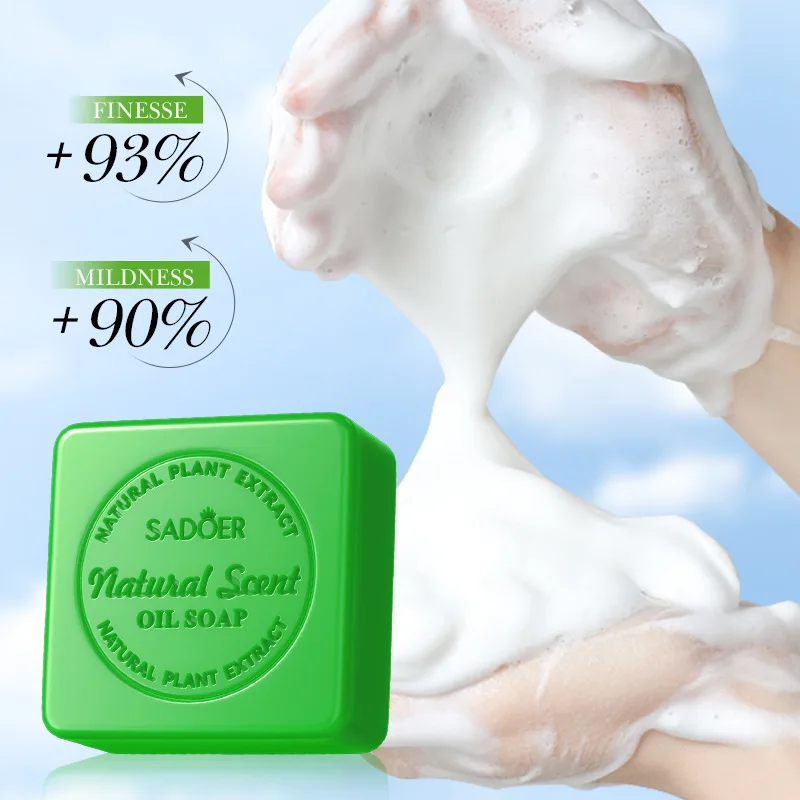 Soap 100g Natural Aloe Vera Essential Oil Soap Body Cleaning Face Soap Tender Skin Care Beauty