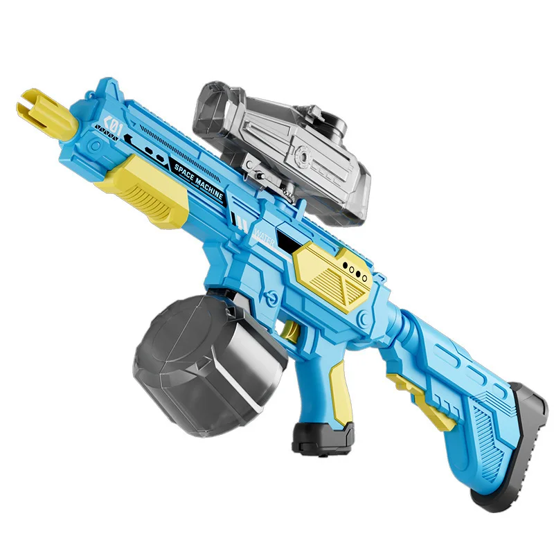 M416 Electric Water Guns Toy Automatic Manual 2 Modes Beach Blaster Powerful Summer Outdoor Toys for Children Boys Girls Adults 6