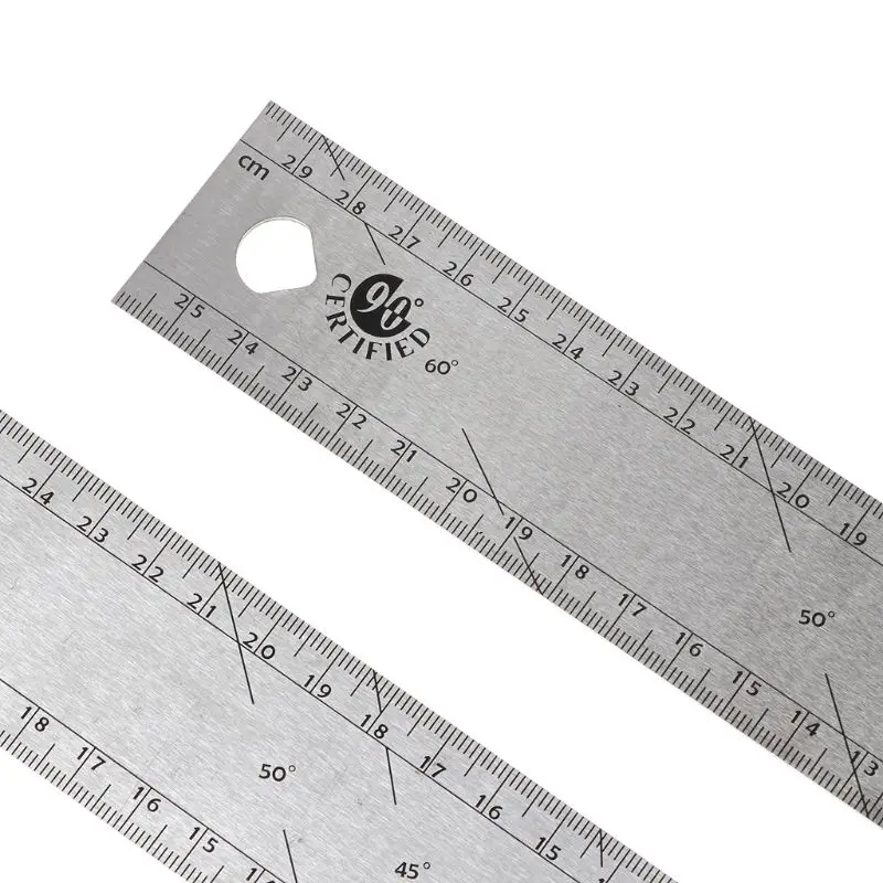 

Foldable 90° Construction Carpenter Folding Metal Stationery Drawing Ruler Drop Shipping