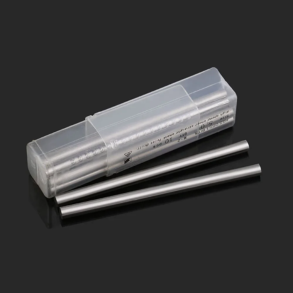 

10 шт. 0,5-6,9 мм прецизионный HSS Круглый Стержень из стали 100 мм длиной все размеры HRC 60 - 62