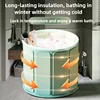 Portable Foldable Bathtub Adult Full Body Bath Bucket Installation-free Cotton Bath Bucket Household Children's Bath Bucket 1