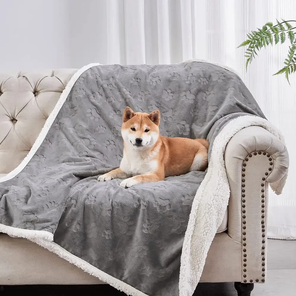 Plush Pet Blanket Waterproof 1