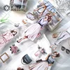 2m/Roll Lady Flower PET Washi Tape Ink Decorative Stickers Transparent Masking Tape For Scrapbooking Journal Planner Stationery 1