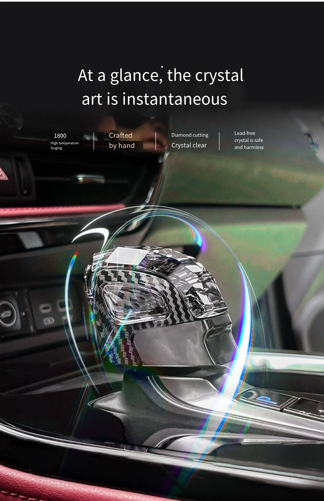 Suitable For Lexus 22 Models NX260 Crystal Gear Head Modification NX350hNX400h+L