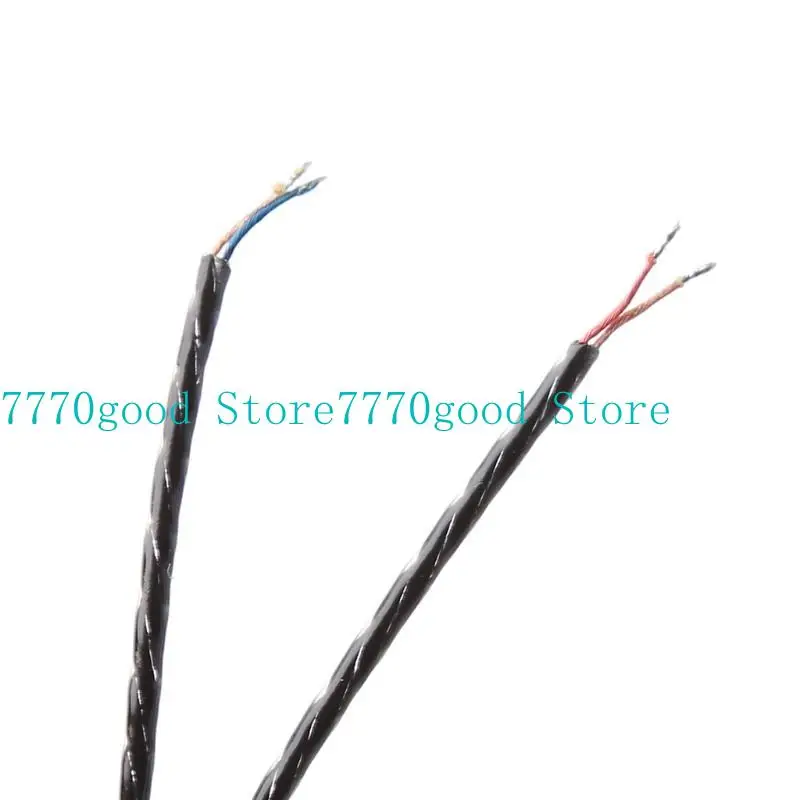 3,5 mm 3-poliger Stecker Audiokabel DIY Kopfhörerkabel ohne Mikrofonkabel Sauerstofffreier Kupferdraht 32 Kerne Audiokabel – Detail 8