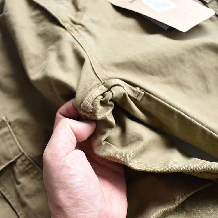 American Loose Straight Tube Canvas Verschleißfeste Arbeitshose Herren-Fallschirmjägerhose mit mehreren Taschen, strapazierfähig, lässig, lang – Detail 32