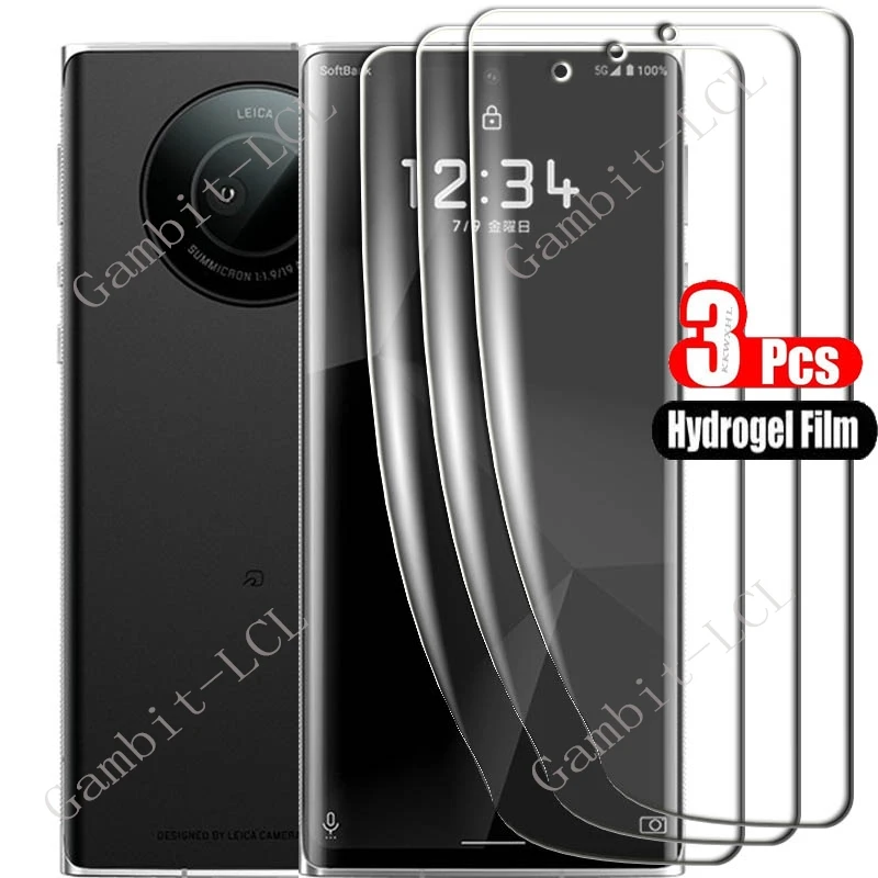 Per Leica Leitz Phone 1 6.6 "Leitz Phone1 Sharp Aquos R6 Idraulico Hd Soft Hydrogel Film Copertura Protettiva Completa Dello Schermo
