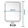 Bathroom Mirror Fogless Shower Shaving Mirror with Suction Cup Washroom Wall Mount Anti Fog Makeup Mirror Bathroom Accessories 3