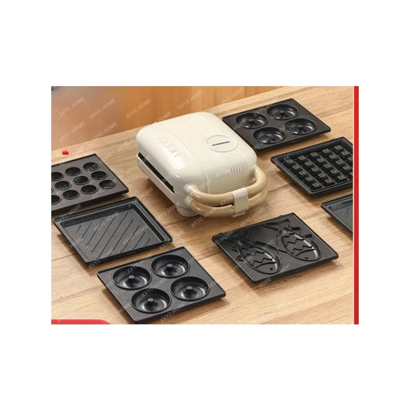 

Waffle Egg Puff Machine Household Multi-Functional Muffin Machine Sandwich Small Breakfast Machine Small Artifact Export