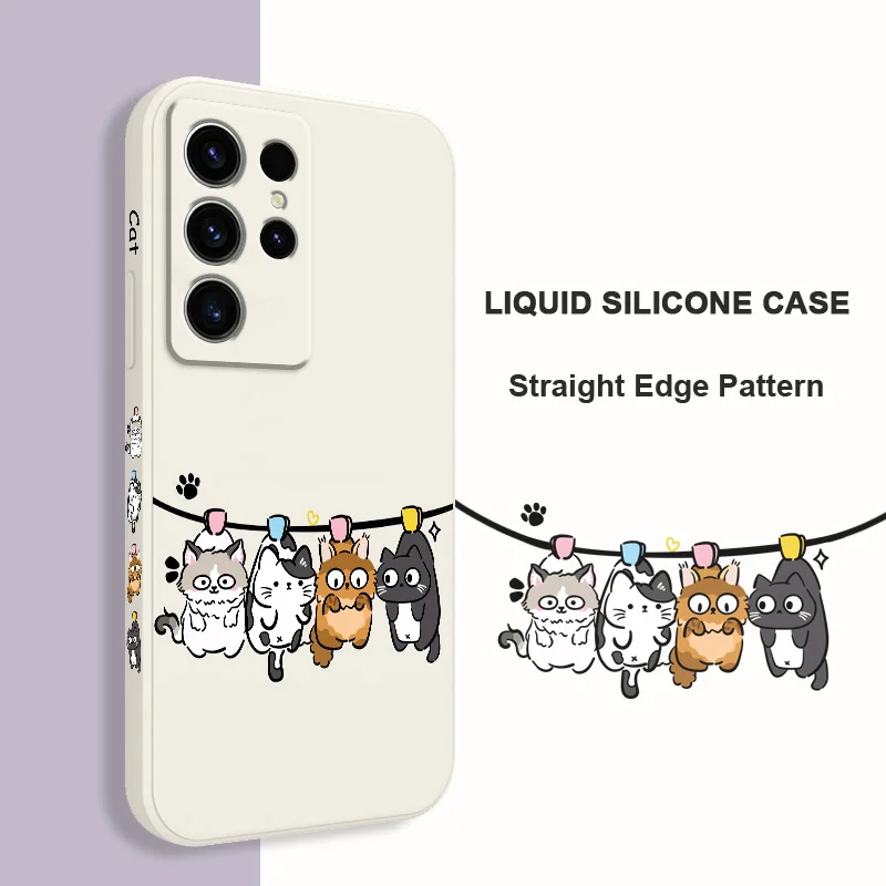 Adorable Hanger Cat Phone Case - Sleek & Stylish Design