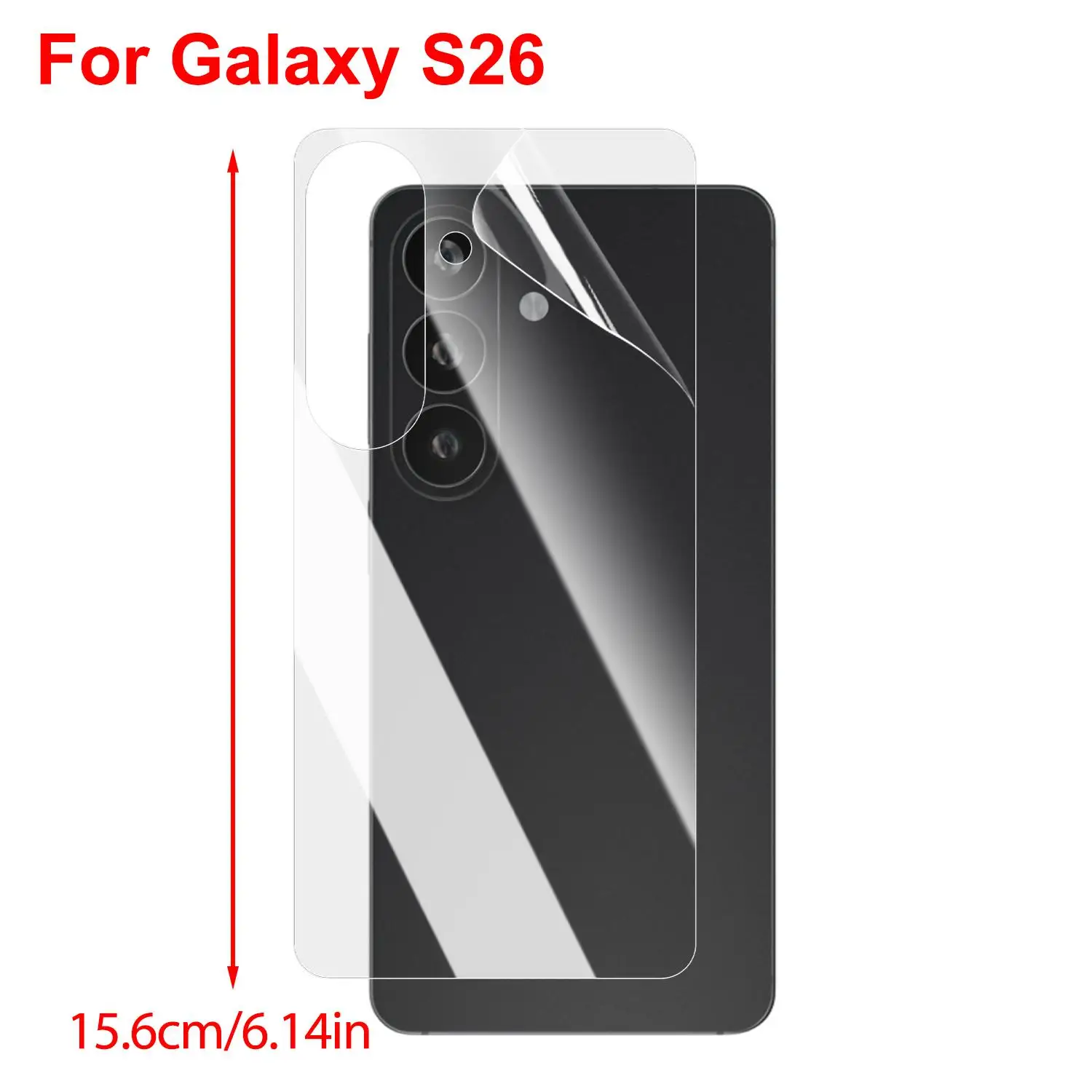 High-Quality Back HD Protector Film - Soft TPU Hydrogel Screen Guard (3/1PCS)