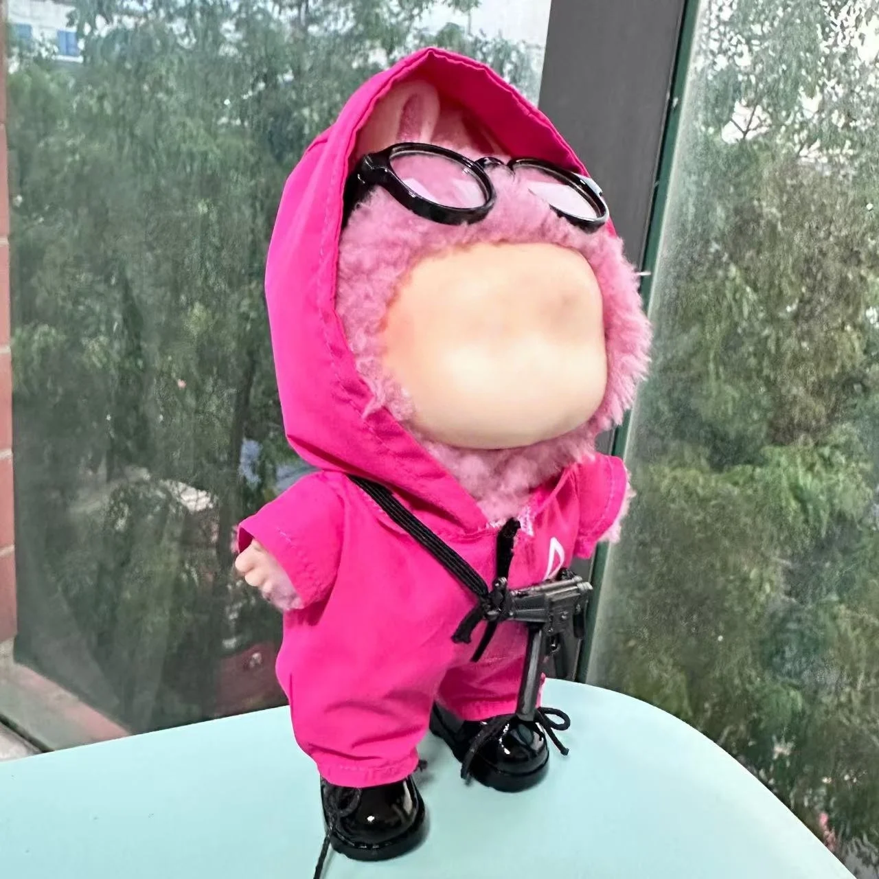 🧥 Lafufu Idol Jacket Outfit – 17 cm K‑Pop Style Doll Clothing Set