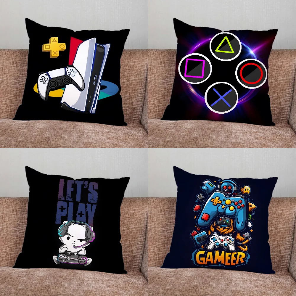 Konsole Gamepad Gamer Spielen Kissen Fall Für Home Schlafzimmer Auto Büro Dekoration Wohnzimmer Sofa Kissen Abdeckung Geeignet