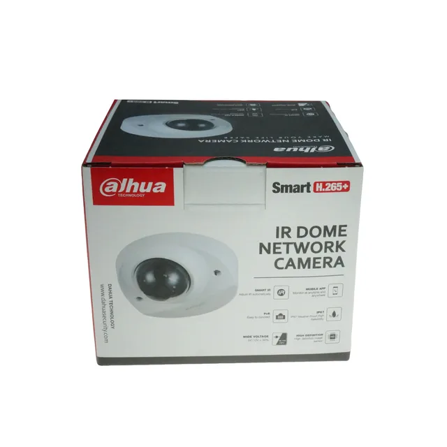 Dahua IPC-HDBW2431F-AS-S2 4MP Lite IR Fixed-focal Dome Network Camera IR30M IP67 IK10 Built in MIC & SD Card Slot 3