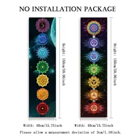 Colorful Mandala Chakra Tapestry Wall Decoration Hippie Bohemian Chakra Starry Sky Wall Hanging For Yoga Meditation Home Decor - Image 4