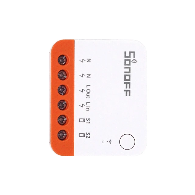 SONOFF MINIR4 WiFi Smart Switch 2 Way Control Mini Extreme Smart Home Relay  Support R5 S-MATE Voice for Alexa Alice Google Home - AliExpress