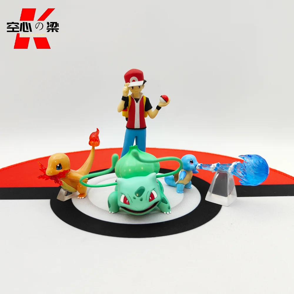 ゼニガメ&ヒトカゲ&フシギダネ　BIGフィギュア 1/20スケールワールド】フシギダネ&ゼニガメ&ヒトカゲ おもちゃ