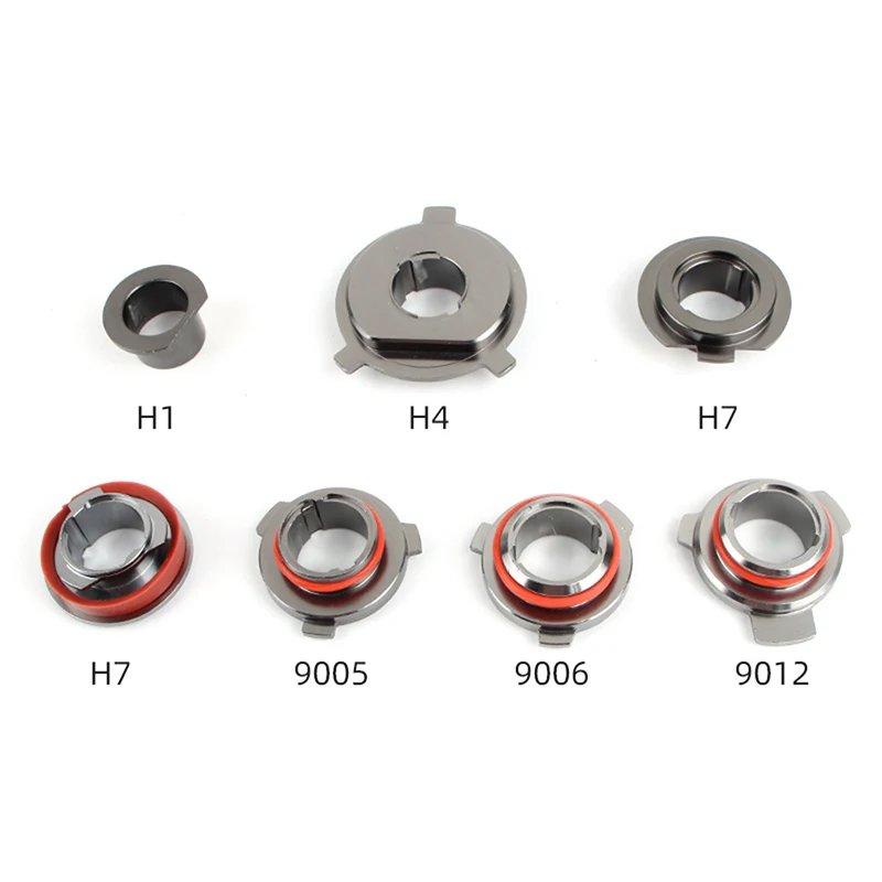 Head Lamp Retainer Clips Car LED Headlight Bulb Base Adapter Socket Holder 1PC For V7-9005/9006/9012/H11/H7/H4/H3/H1 headlight holder led lamp bulb base led headlight light holder led lamp bulb lamp holder light bulb socket headlight spring clips socket connector plug adapter