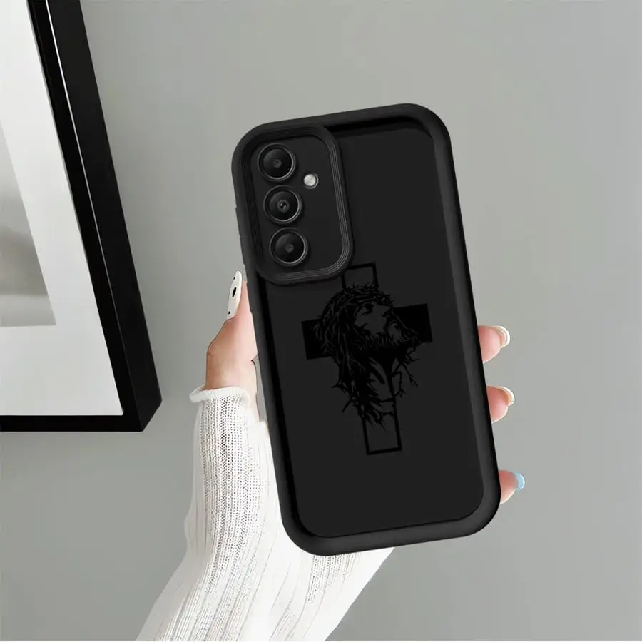 Elegant God Cross Art Phone Cover Case
