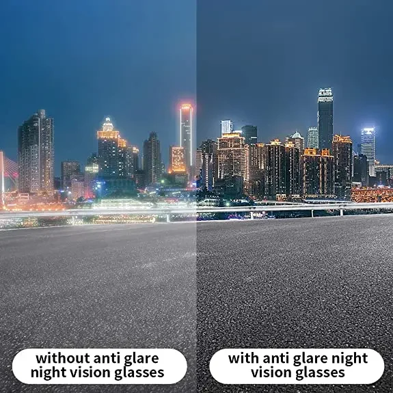 Car Night Vision Sunglasses Night Driving Glasses Safety Driving Goggles Unisex Sun Glasses UV Protection Sunglasses 1pc safety goggles night vision sunglasses driving glasses anti glare sunglasses