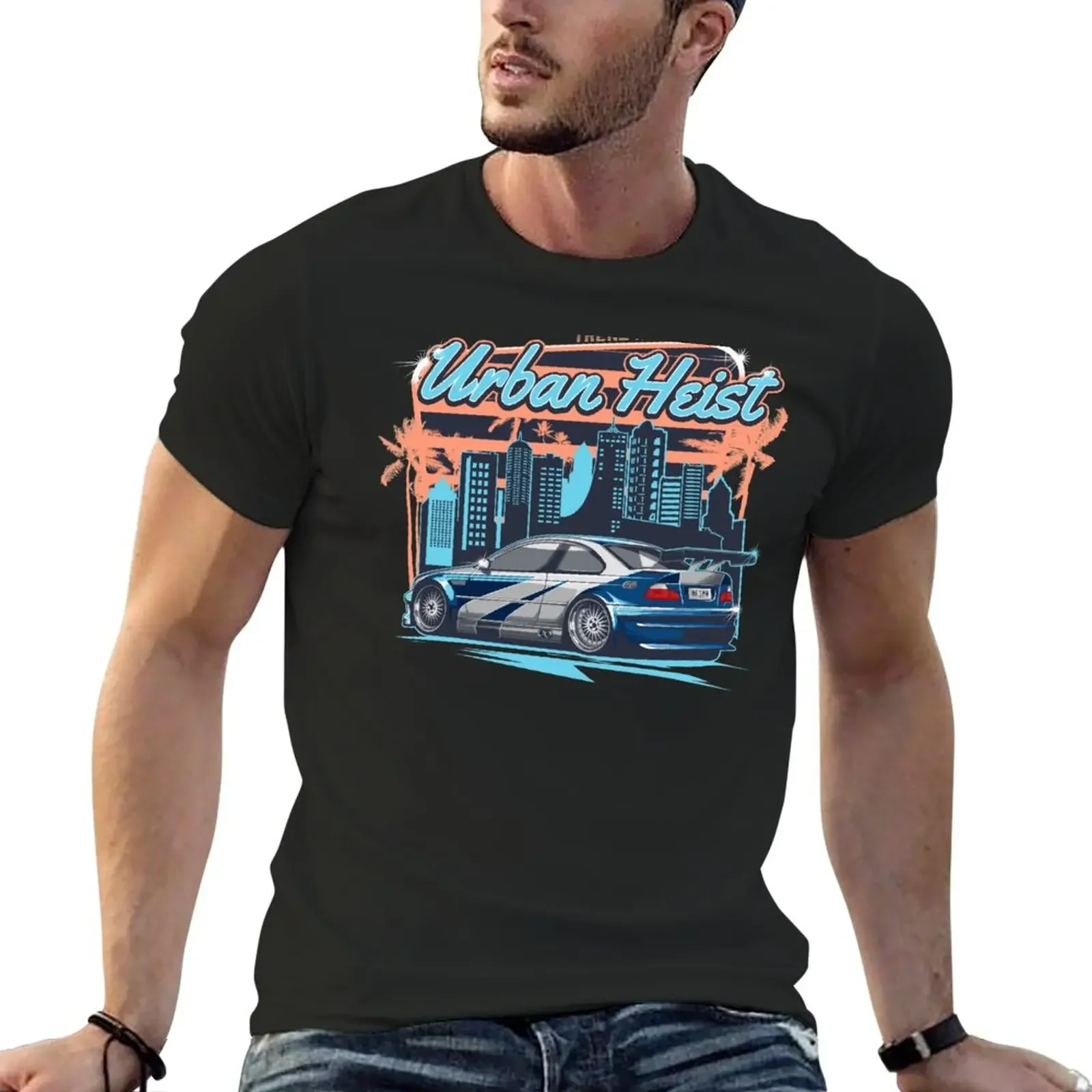 

GERMAN RACING CAR T-Shirt summer clothes plus sizes plus size tops Short sleeve tee plain t shirts men
