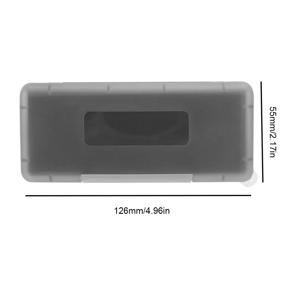 M.2 2280 SSD 스토리지 박스 방수 플라스틱 스토리지 케이스 홀더 메모리 홀더 보호 장치(2 X M.2 NVME 2280 솔리드 스테이트 드라이브용)