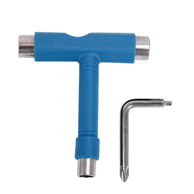 Professional T-Shape Skateboard and Longboard Multi-Tool Wrench