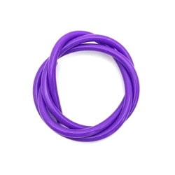 1 - Meter Flexible Food Grade Silicone Tube - Colorful Soft Drink and Water Connector Hose - OD 16xID 12mm (Purple Silicone Tube)