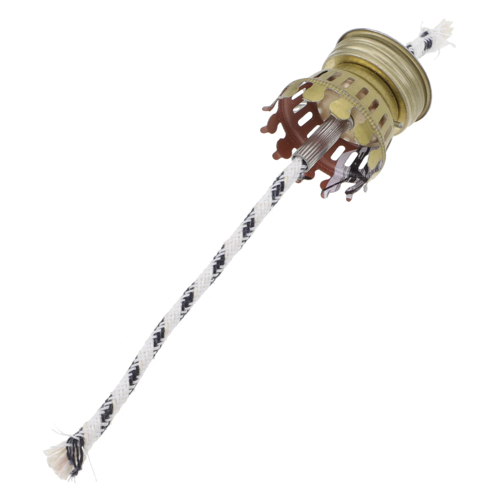 

Decorations for Home Lamp Head Oil Light Holder Kerosene DIY Accessory Wick Part Base Small Self-made