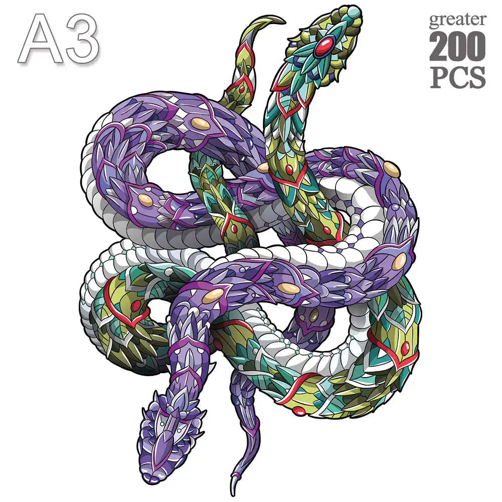 2022 unique Wooden animal Jigsaw Puzzles Adults kids Birthday Gifts