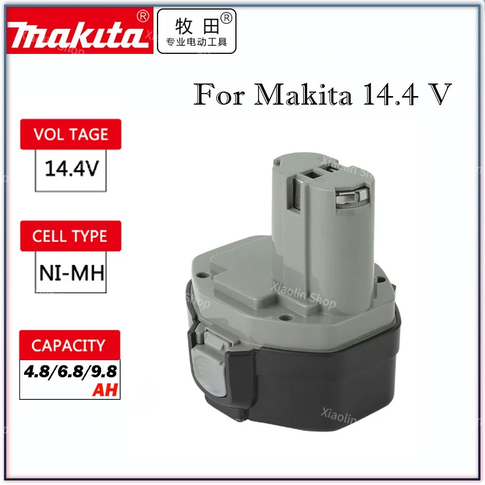 

100% Original Makita 14.4V 4800mAh NI-CD Power Tool Battery MAKITA 14.4V Battery for Makita PA14,1422,1420 192600-1 6281D 6280D