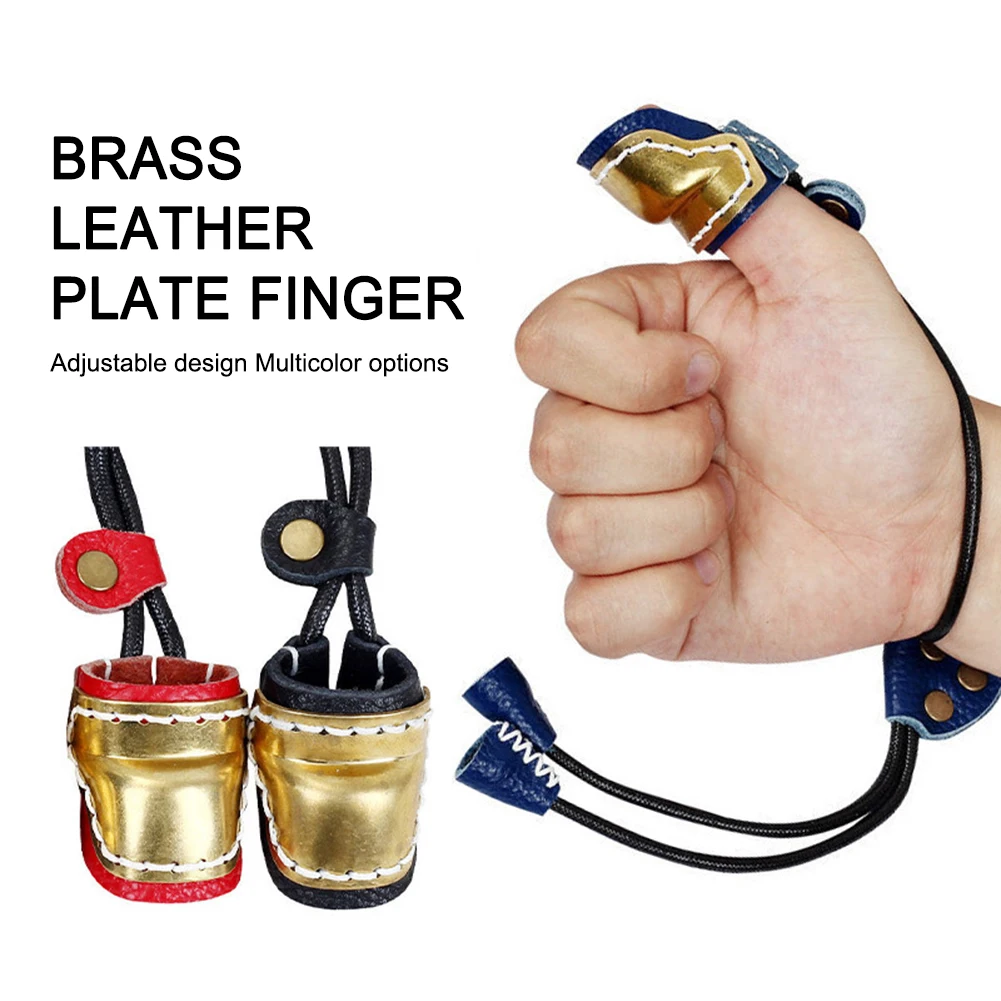 Archery Thumb Ring Mongolian Finger Guard for Hunting Target Recurve