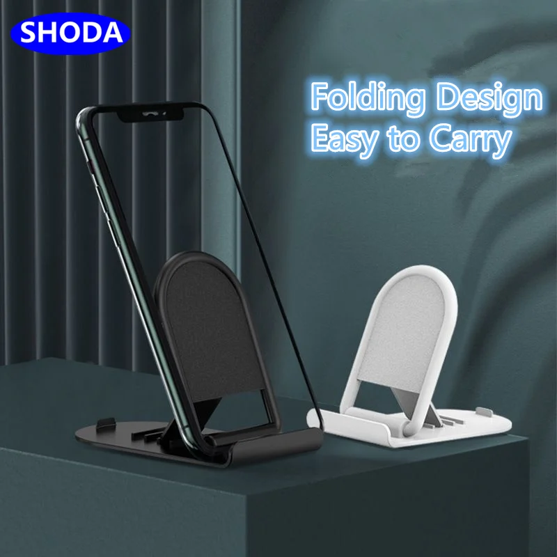 phone charging stand SHODA Phone Holder Stand Mobile Smartphone Stand for iPhone Desk Cell Phone Holder Stand Portable Mobile Holder car cup phone holder
