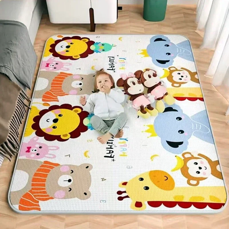Multiple size options Play Mats for Children's Safety Mat 1cm EPE Environmentally Friendly Baby Crawling Folding Mat Carpet