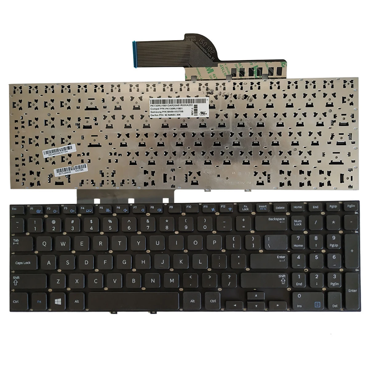 

Новая английская клавиатура для ноутбука Samsung 355E5C NP355E5C 350V5C NP350V5C 355V5C NP355V5C 550P5C NP350E5A, черная клавиатура US