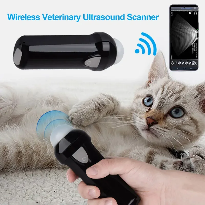 Wireless Veterinary Ultrasound Scanner Portable Mechanical Pregnancy Test Handheld Ultrasound Machine for Pig Sheep Andorid