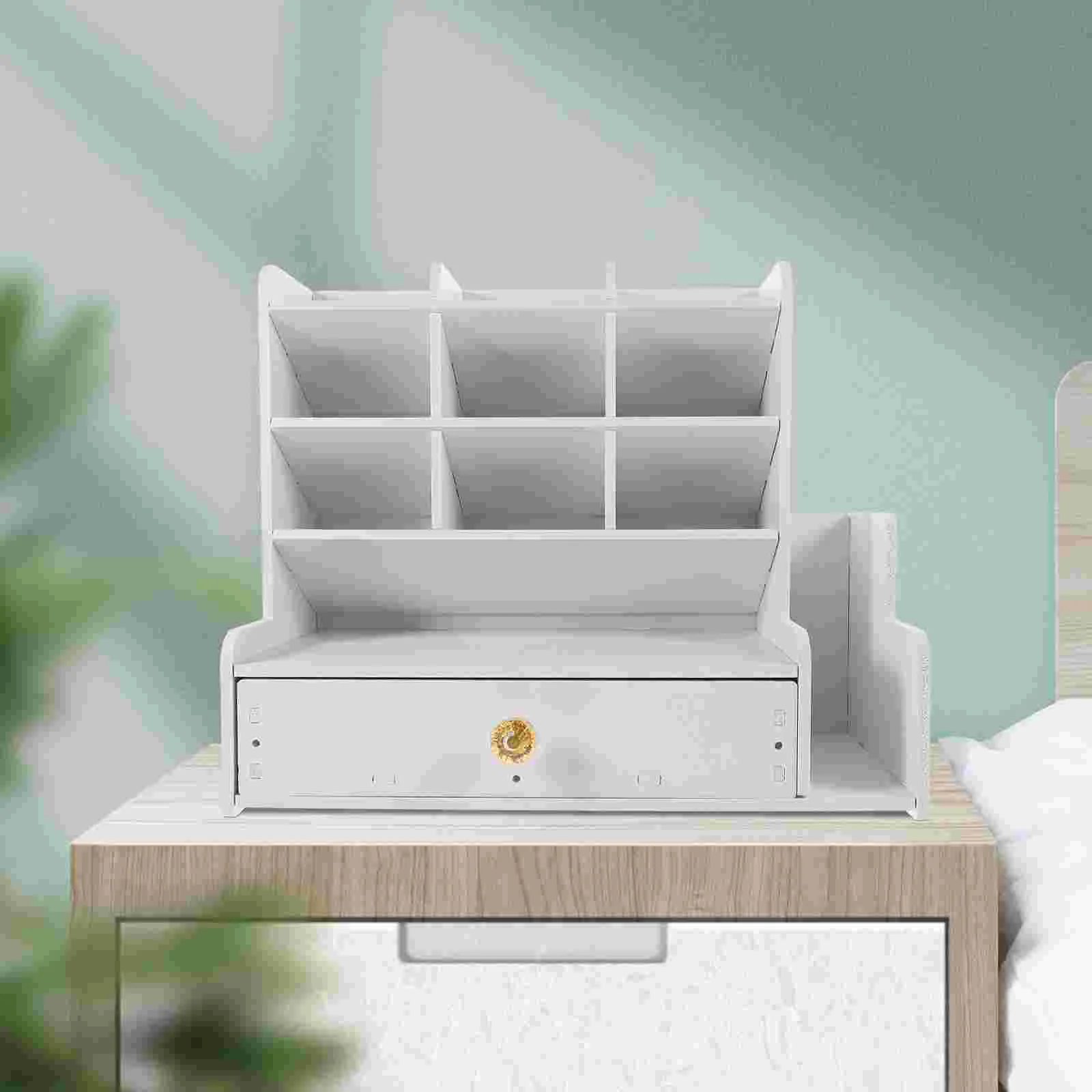 

Desktop Storage Box Desktop Stationery Storage Box Pen Holder Box Multifunctional Pen Holder Box Desk Organizer for Office