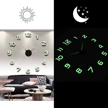 2022 Modern Design Mini Wall Clock 3D 1