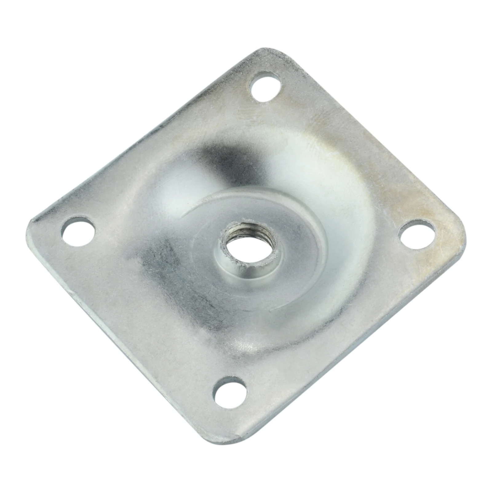 4Pcs 49*49*2mm Furniture Table Chair Leg Mounting Plate Table Sofa Feet Support Hardware Home Cabinet Furniture Mounting Bracket