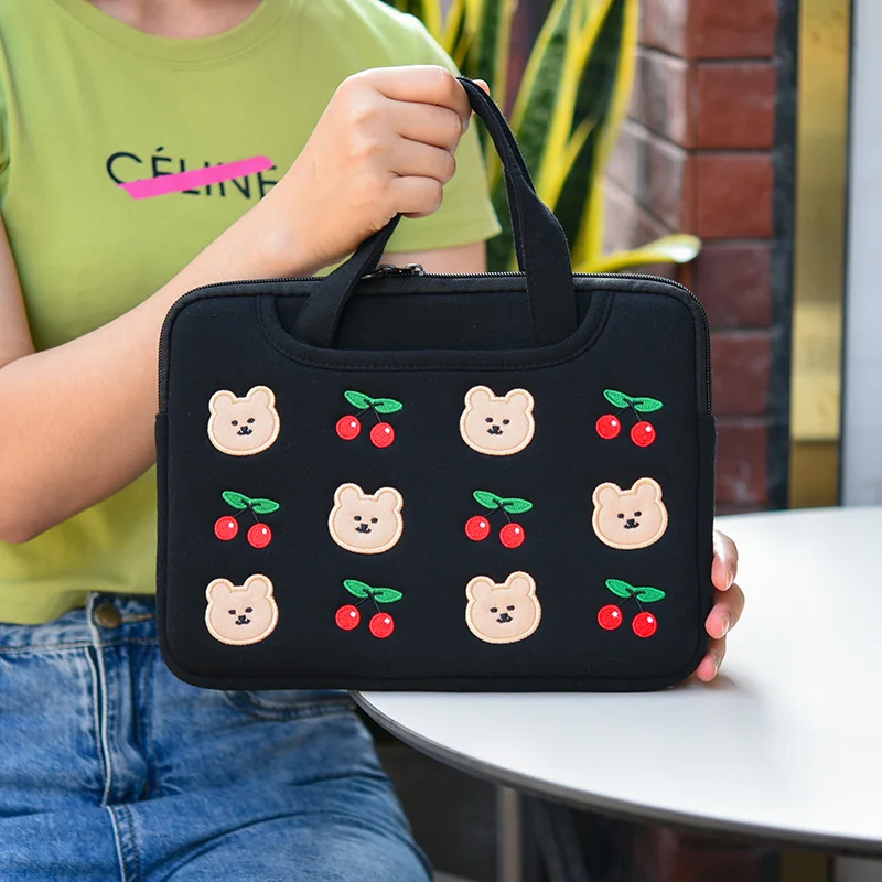 Chic Shockproof Tablet Sleeve Handbag - Cute and Durable Pouch for 9.7 to 11 Inch Devices