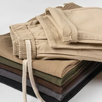 Popular high-quality cotton men's loose casual high-quality durable straight cotton casual pants S-XXXL