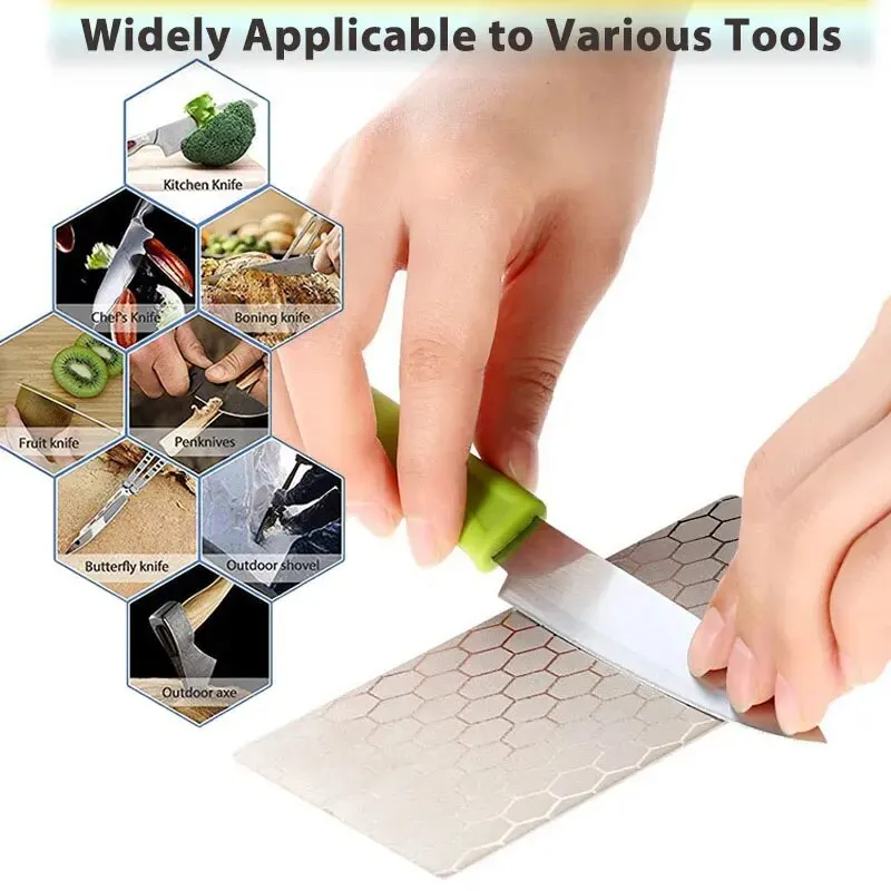 Diamond Honeycomb Ultra-thin Knife Sharpening Whetstone