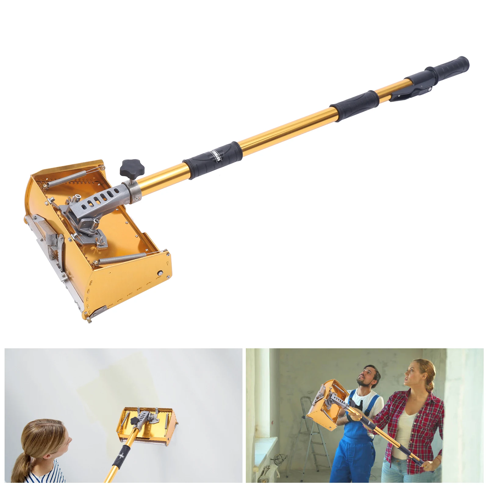 Smooth-Finishing-Professional-Drywall-Flat-Box-Gold-Flat-Handle ...