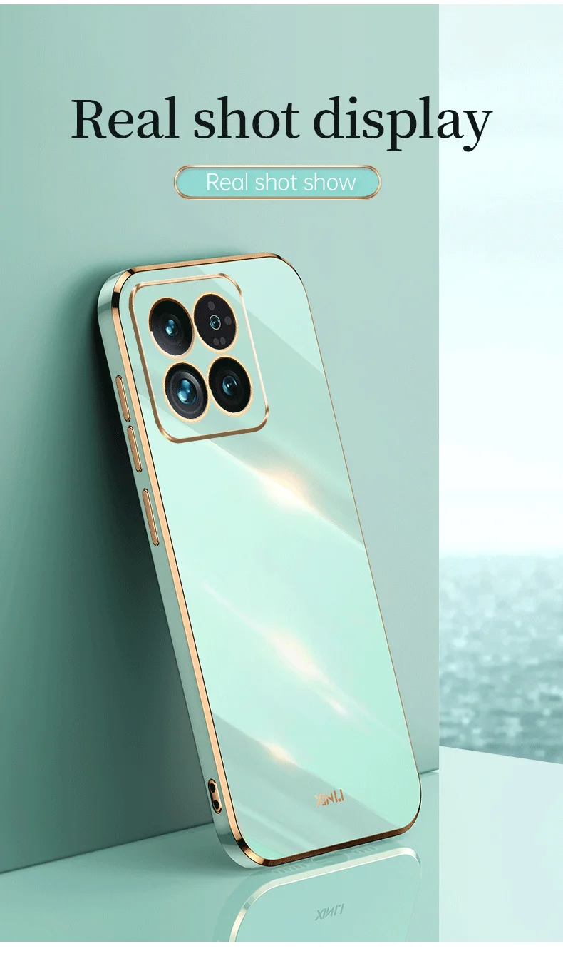 6D elektropläterat fodral för Xiaomi 14 Ultra Civi3 13T POCO C55 X5Pro Redmi Note 13 12 Pro Plus 12C 12r 12s skal_voghion.com