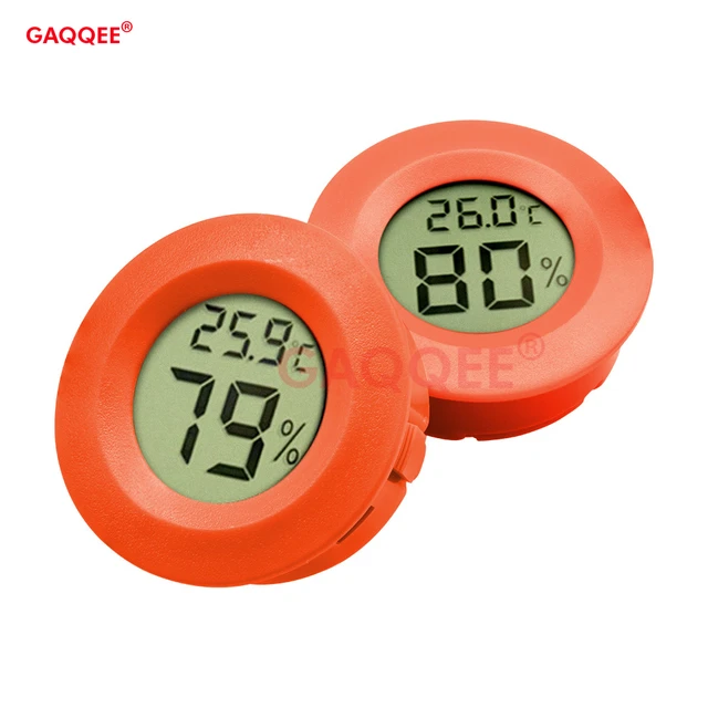 Mini LCD Digital Thermometer Hygrometer Fridge Freezer Tester Temperature  Humidity Meter Detector Thermograph Pet Auto Car - AliExpress